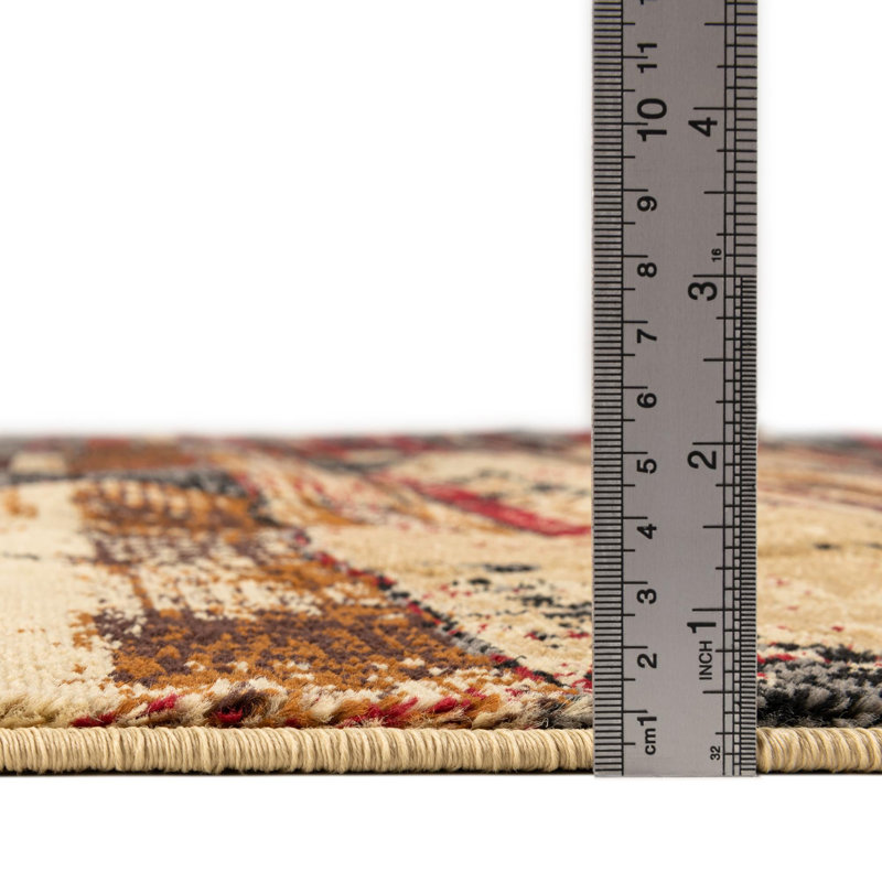 Knowle Geometric Indoor Rug, Rectangle 4'1" x 6'1"