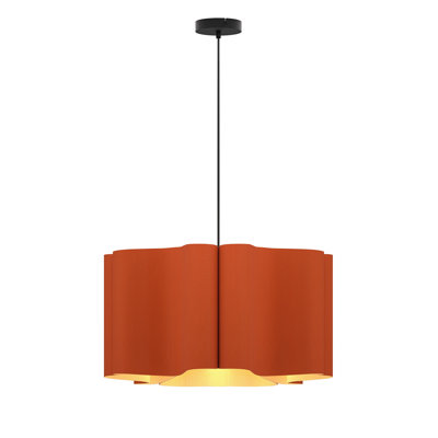 Paulina 1-Light Unique/Statement 24" Wide Pendant