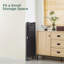 62cm W Metal Shelving Unit with Wheels-115826638