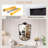 Lindon 24''x18'' Vintage Baroque Black Framed Asymmetrical Decorative Wall Accent Mirror For Living Room-1965097075-1965097074