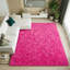 Tapis à poils longs luxueux rose vif et moelleux ultra-doux pour chambre de bébé, salle de jeux et dortoir-263054661-263054663