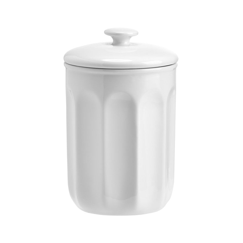 Fitz And Floyd Everyday White Vintage Canister Set, 3 Piece