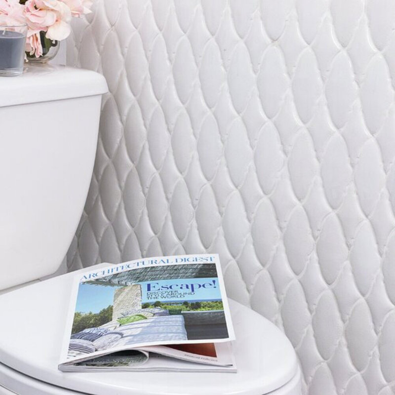 Nabi Valor Tundra Tile, Glacier White