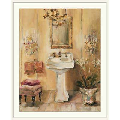 «French Bath III» par Marilyn Hageman, reproduction d'art