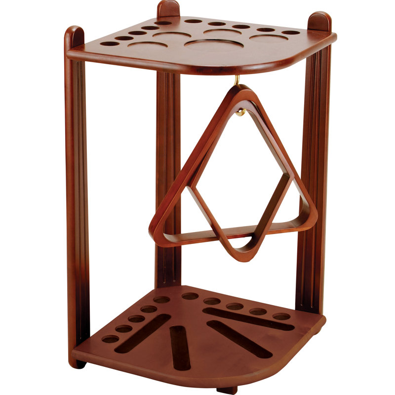 Pool Cue Rack, Chocolate