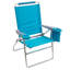 Chaise de plage inclinable à 4 positions