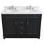 Ensemble de meuble-lavabo double 49 po Brunswick