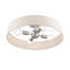 Ashtun Fabric Semi Flush Mount-588152782