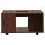 Wheel Coffee Table with Storage