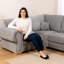 Verona 4 Seater High Back Fabric 2C1 Corner Sofa with Left and Right Configuration-944837157-944837159