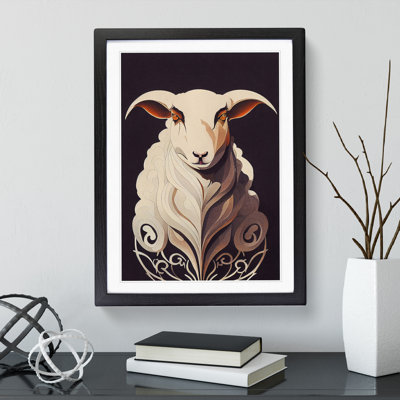Sheep - Single Picture Frame Print