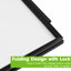 Nicola Spring - Hanging Metal Photo Frames- Black-114190889-114190896-114190900
