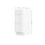 Armoire de salle de bain Furinno Shaker sans comptoir, prête à assembler, P 21 po x l 12 po x H 34,5 po, blanc