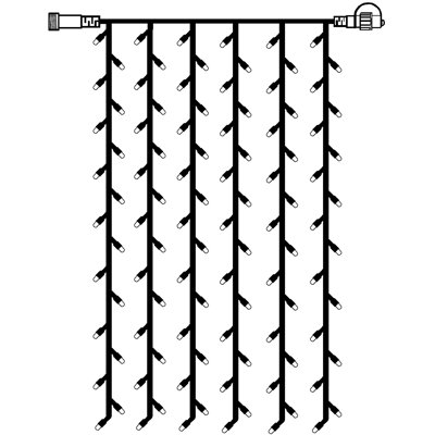 100 - Bulb Plug-in String Light LED