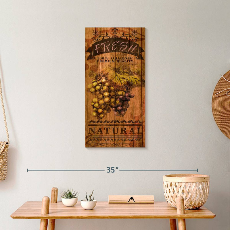 «Red Poppy Field Pop», reproduction sur toile, H 24 po x l 12 po x P 1,25 po
