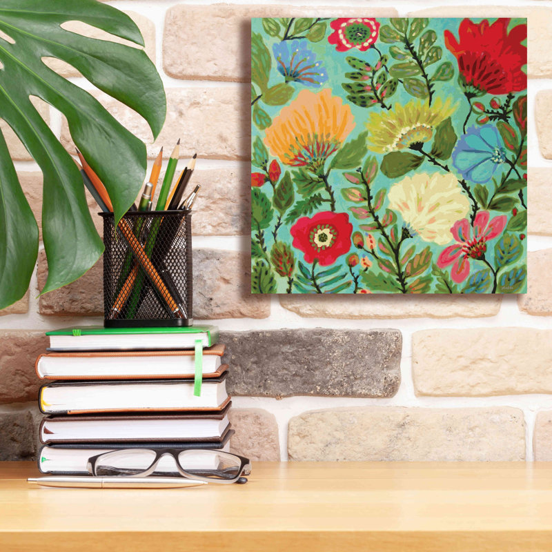 «Freedom Garden» par Karen Fields, estampe numérique sur toile, H 12 po x l 12 po x P 0,75 po