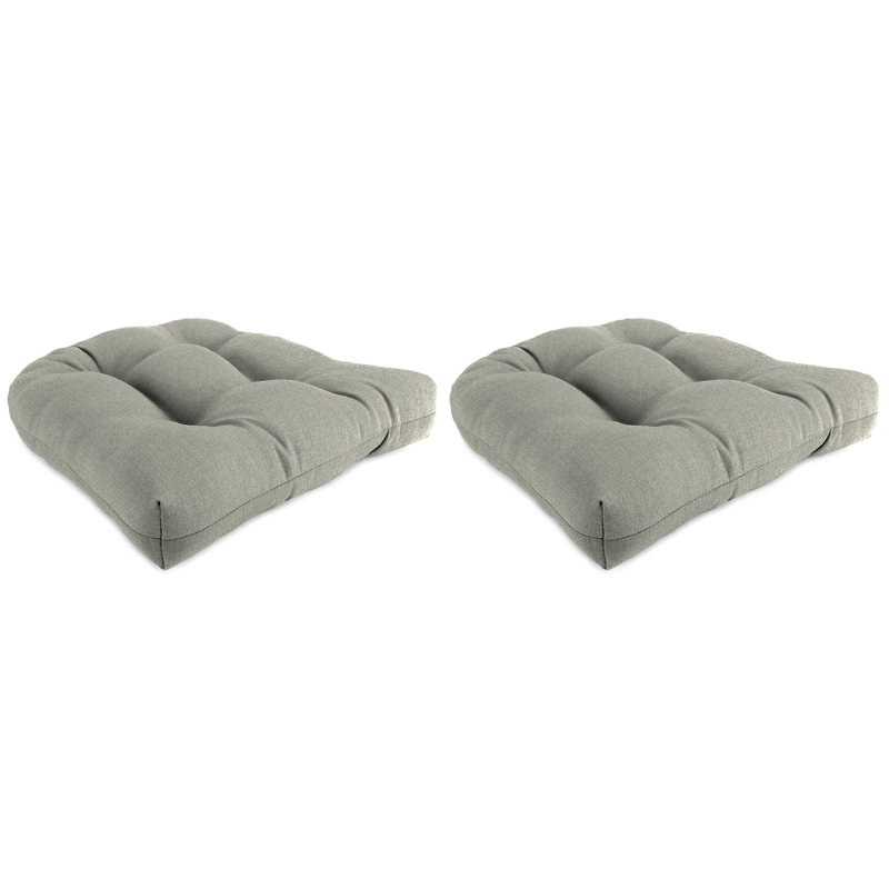 Outdoor Wicker Seat Cushion, McHusk Stone