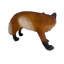 Figurine de renard roux sauvage en résine