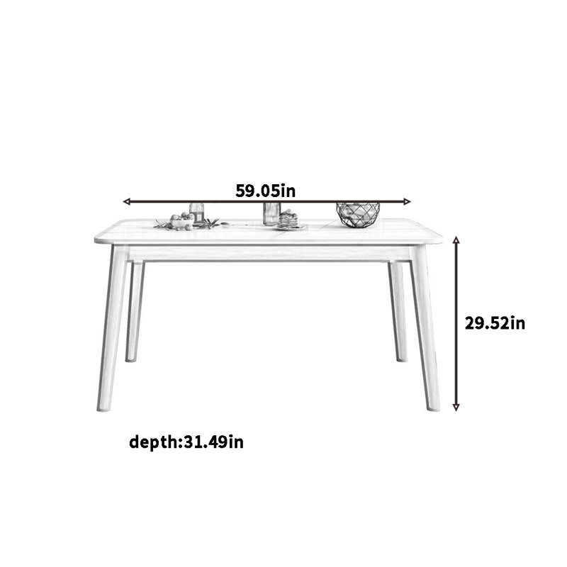 Deici, H 29,52 po x L 59,05 po x l 31,49 po