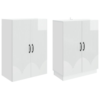 4 -Door 4 -Shelf Storage Cabinet