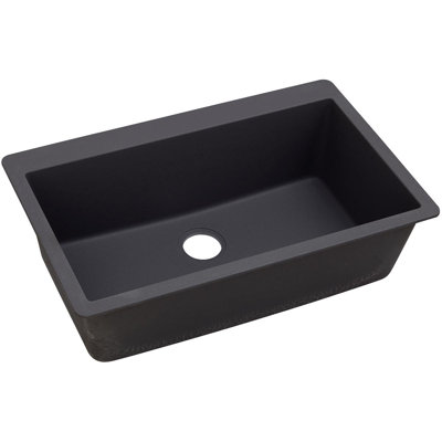 Quartz Luxe 33" L x 21" W Drop-in Kitchen Sink
