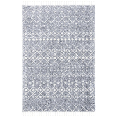 Tapis gris clair / ivoire Wentworth