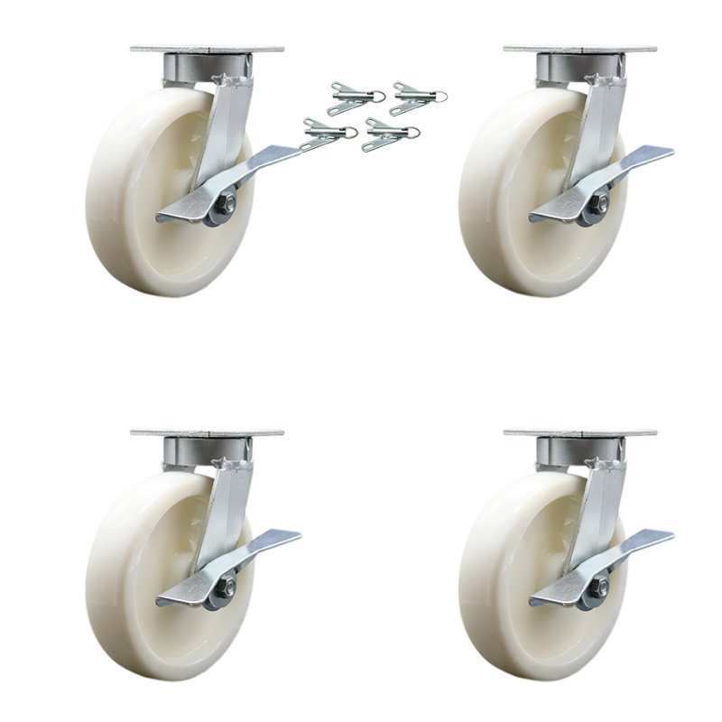 Roulettes pivotantes Kingpinless