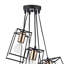 Leyva 6 - Light Black Cluster Pendant-35064255