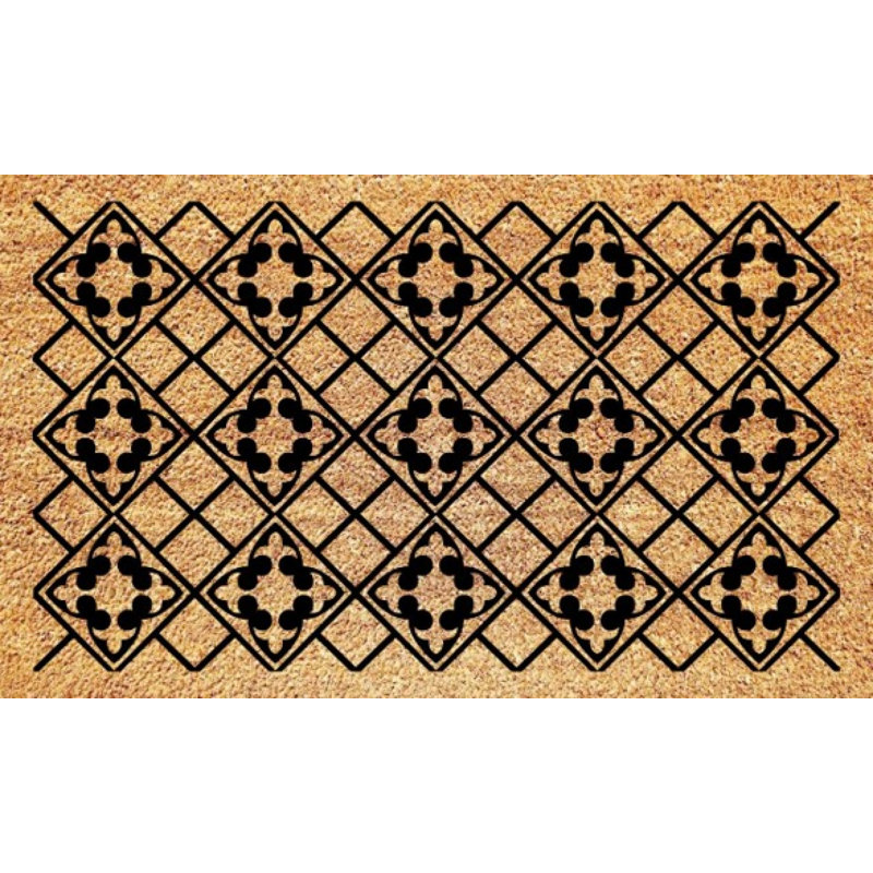 Paillasson à motif géométrique