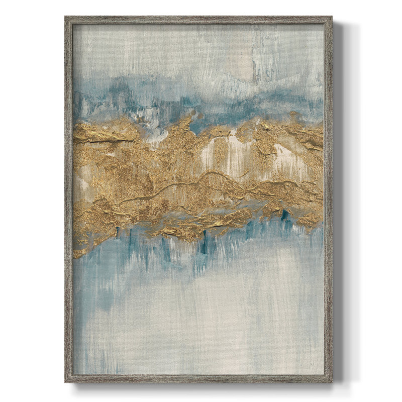 Touch of Frost I, reproduction encadrée - bois massif, H 15 po x l 12 po