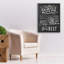 «Family Rules 1 V2» par Mary Urban, art mural sur toile-163105178