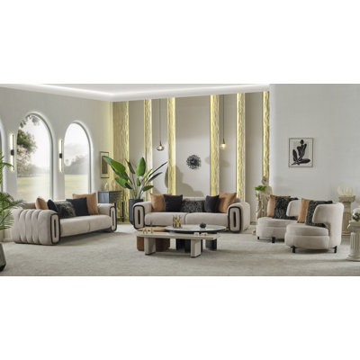 Montr 4 - Piece Living Room Set