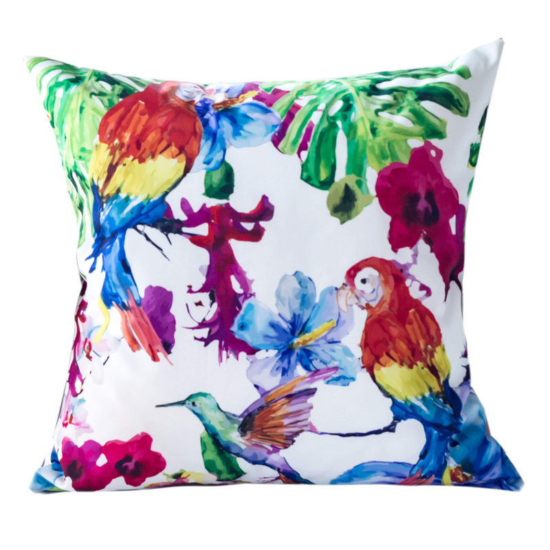 Tropical Parrot  Pillow