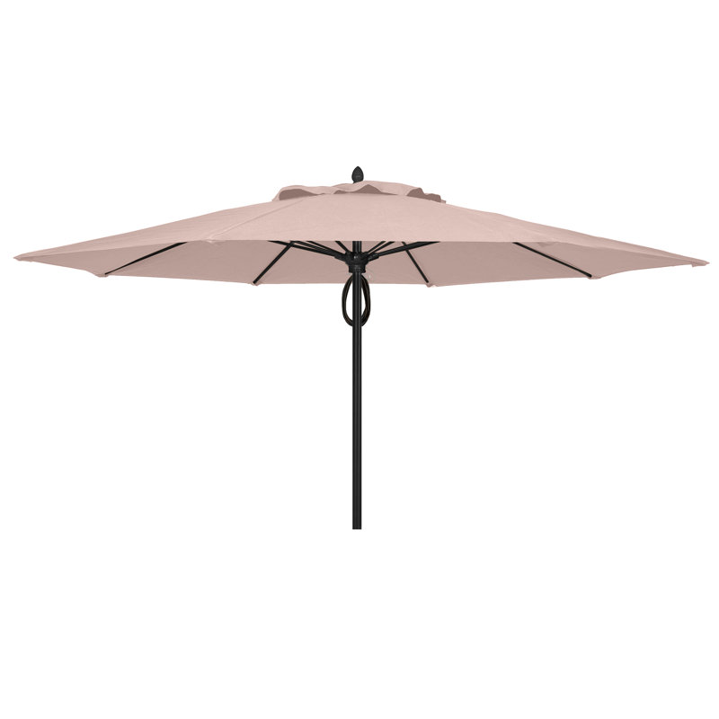 Parasol de marché 11 'Prestige, Blanc, Lin lin