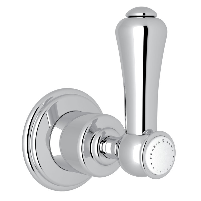 Georgian Era Trim for Volume Control and Diverter, Polished Chrome