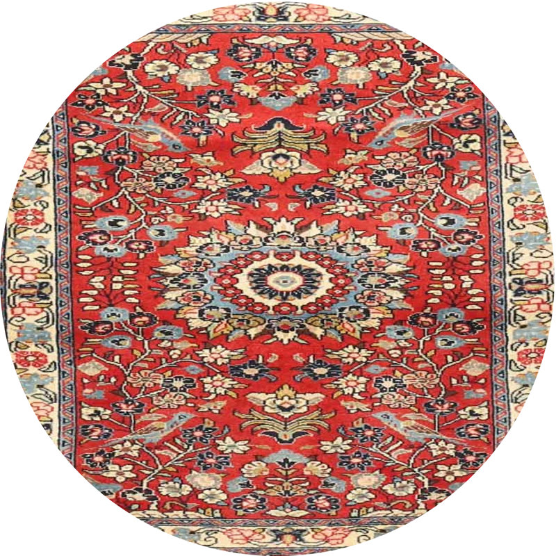 Oriental Indoor Rug, Round 7'
