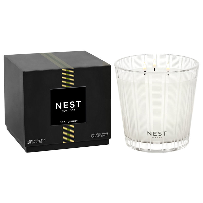 Grapefruit 3-Wick Candle, 3-Wick