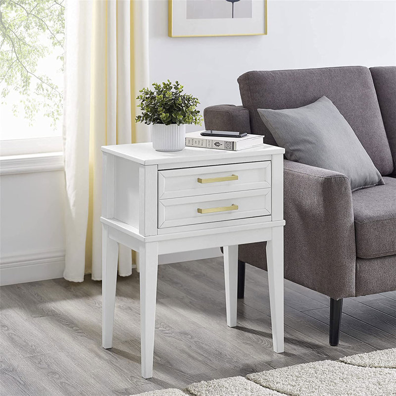 Solid Wood End Table