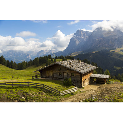 Refuge In Sudtirol by NicoBernieri - Wrapped Canvas Print