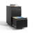 Markiese 14.69'' W Metal 2-Drawer Vertical Mobile  File Cabinet With Lock Fully Assembled-1040605159