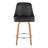 Swivel Upholstered Faux Leather Counter Stool-109575546-122027084