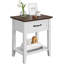 50cm W Manufactured Wood Bedside Table
