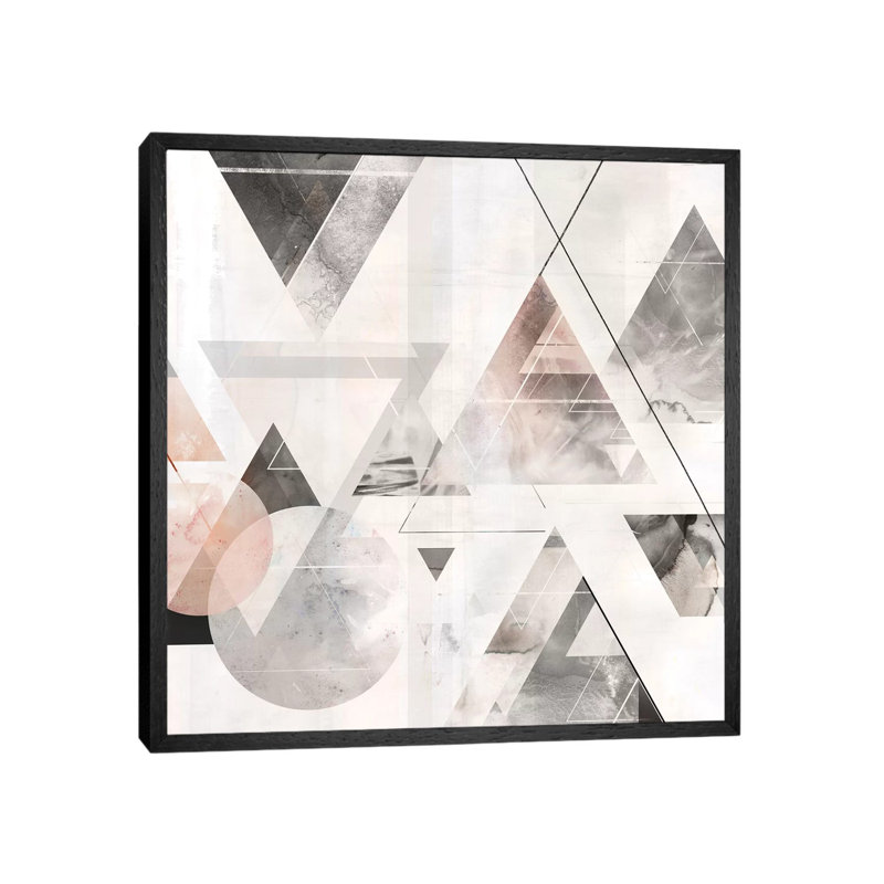 Holographic II by Isabelle Z - Print on Canvas, Black Framed, 93.98 cm H x 93.98 cm W