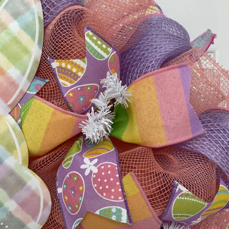 Couronne de lapin écossais à motif écossais
