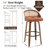Drees Swivel Linen Fabric Counter Stool & Bar Stool-1215443271-1215443268