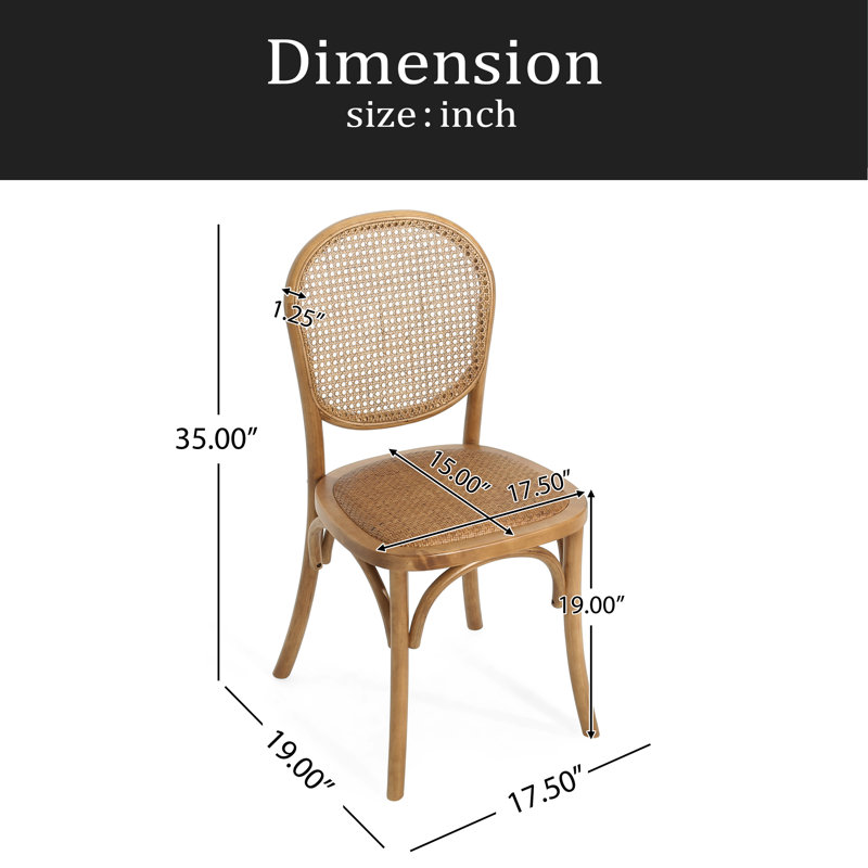 Dining Chairs( Set Of 2 ), Brown