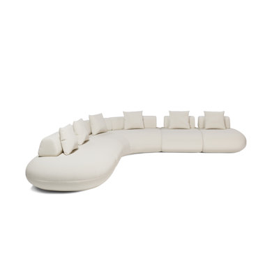 Messina Modular Sofa 07 In Vainilla Bouclet