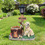 Statue de jardin Labrador