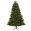 Arbre de Noël artificiel épinette vert avec lumières claires/blanches-1286965435