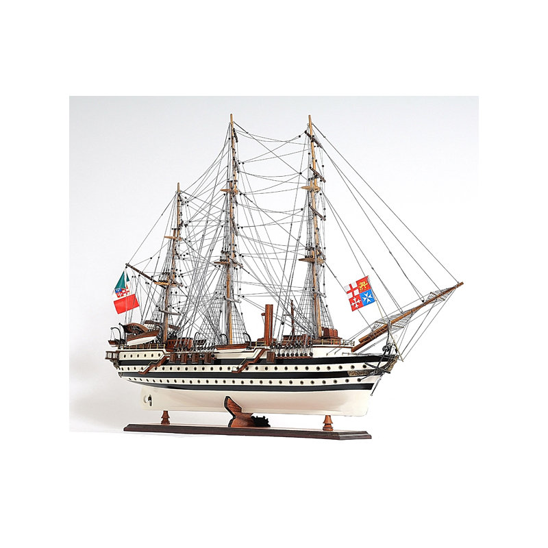 Navire de modèle peint amerigo vespucci